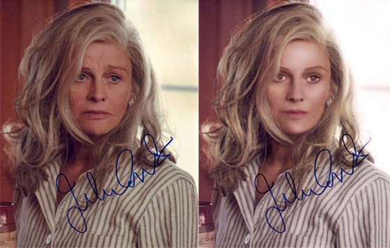 Фоторетушь:  портрет